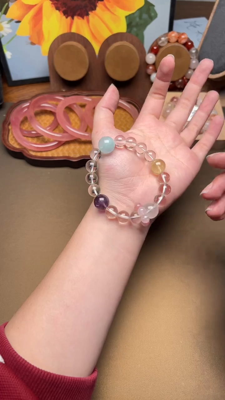 未镶嵌手串水晶1