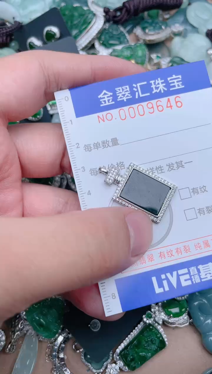 【闪购商品】翡翠颈饰未镶嵌9646..1.