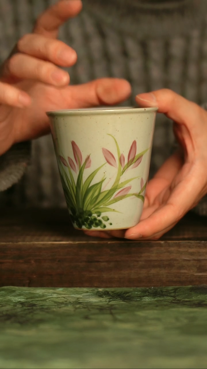 手工手绘瓷器青诗集手工手绘瓷器