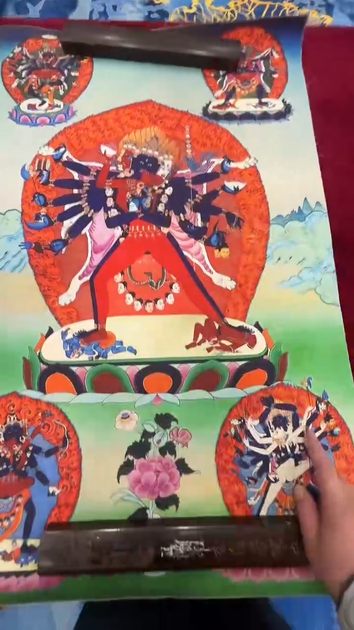 卷轴画唐卡16035