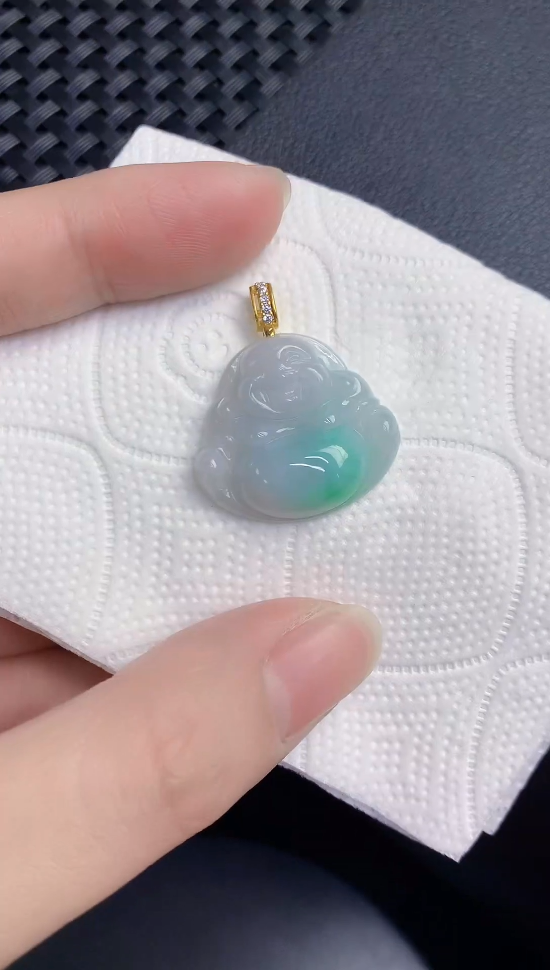 颈饰未镶嵌翡翠天然翡翠缅甸A货