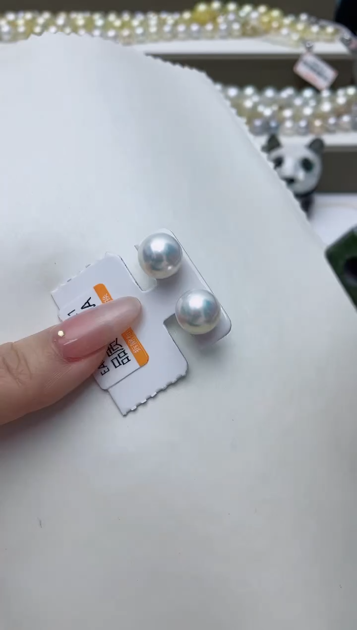 【闪购商品】淡水珍珠耳饰银S925镶嵌A121