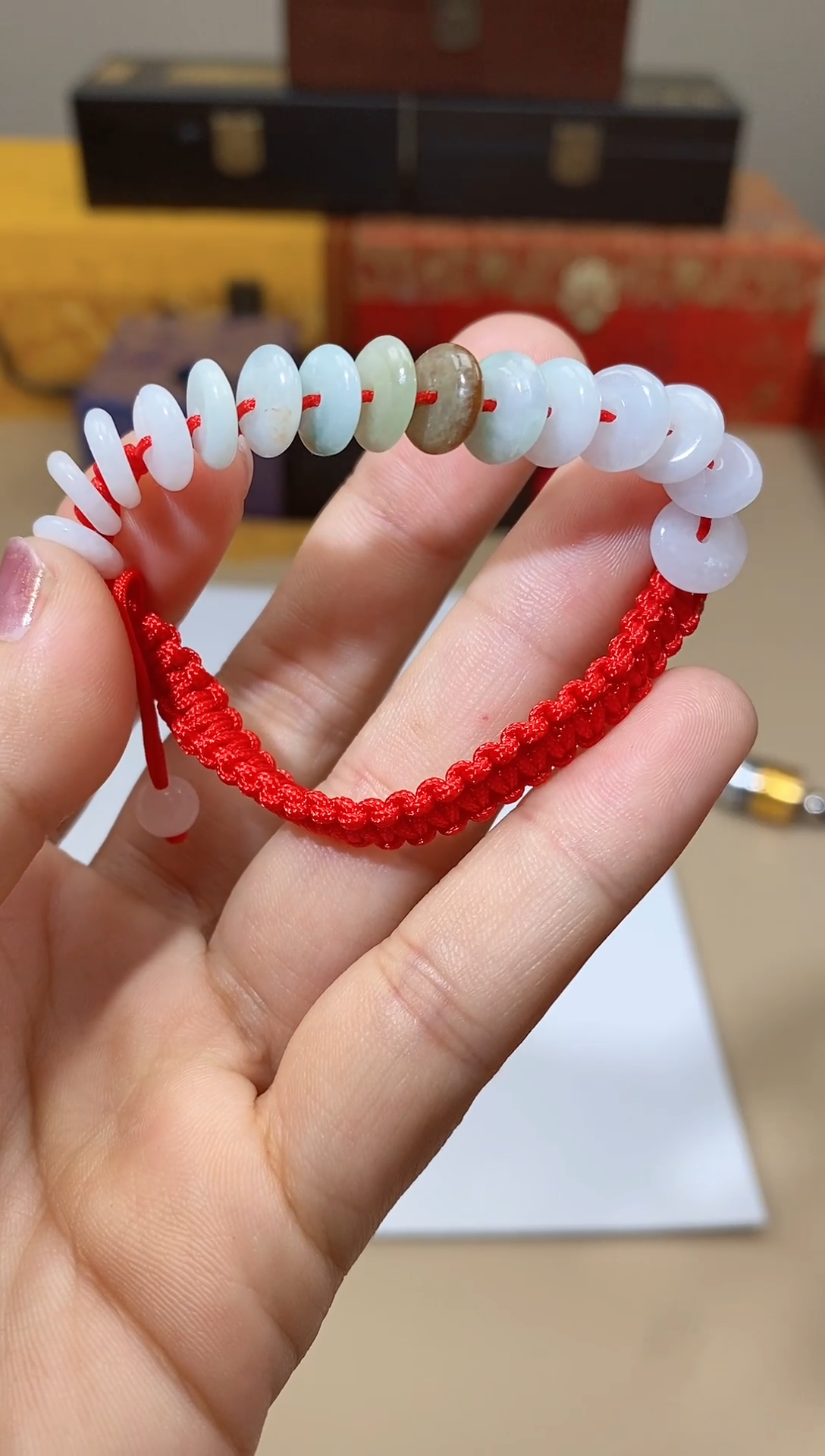 【闪购商品】翡翠手绳未镶嵌天然A货翡翠（多样性发货）