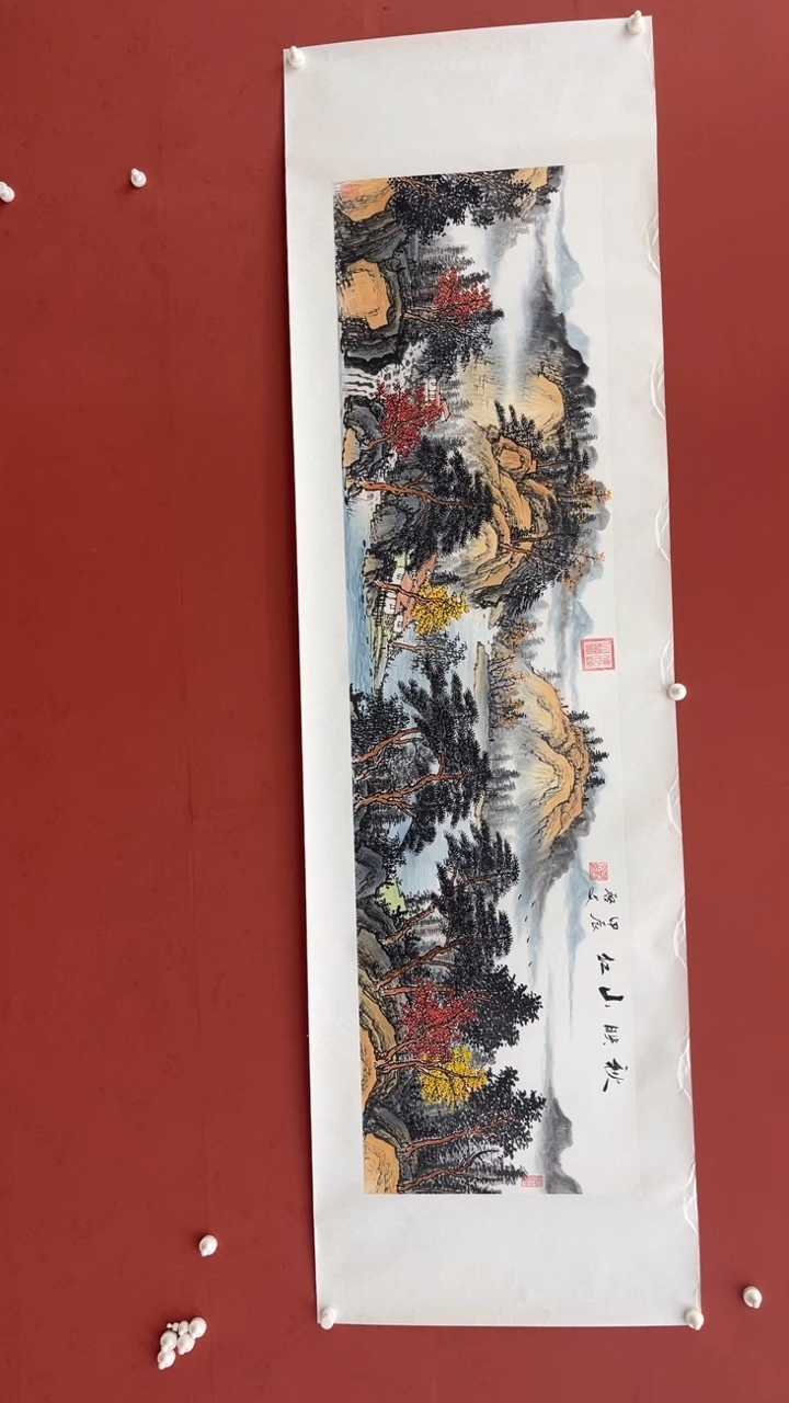 【闪购商品】国画红山-小六尺-托底