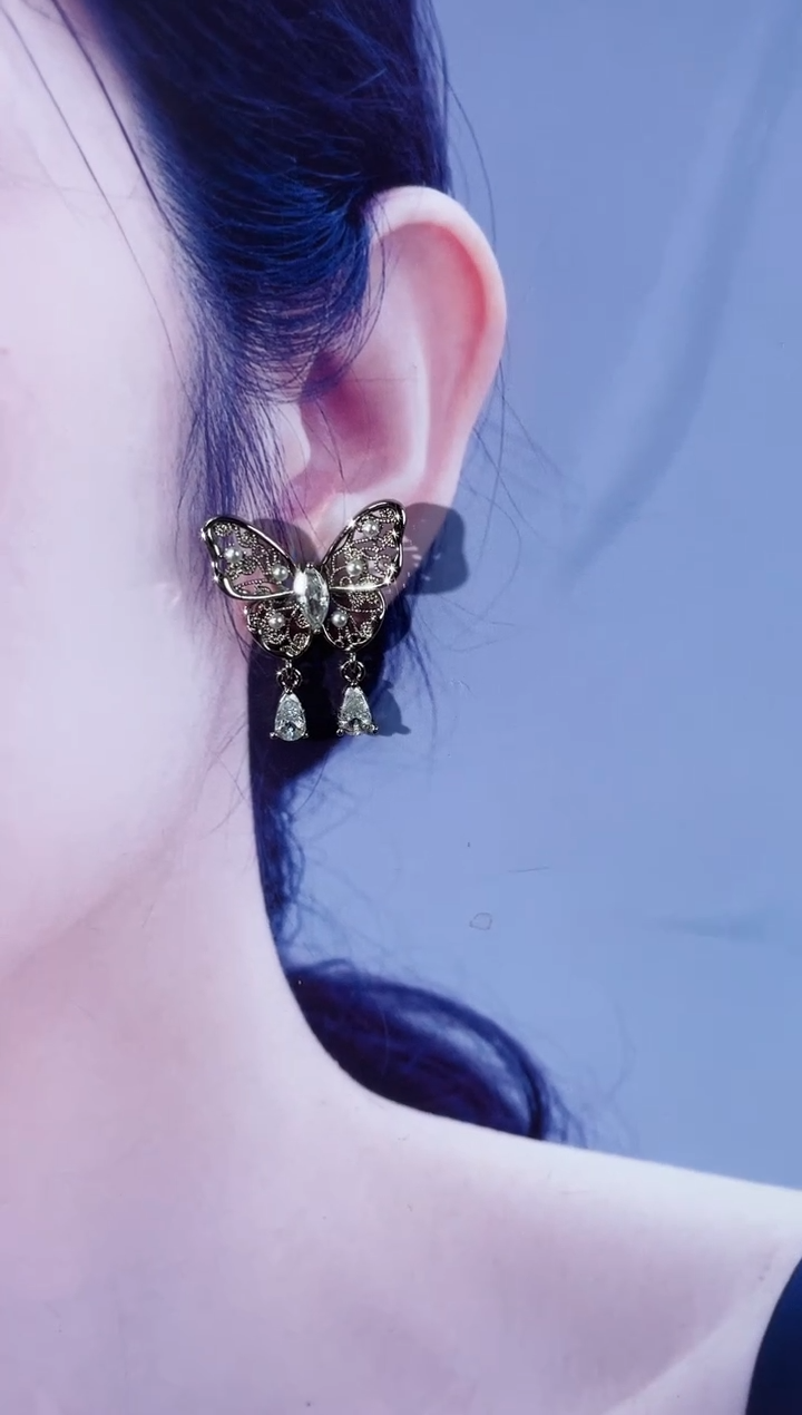 合金925银锆石豆2424