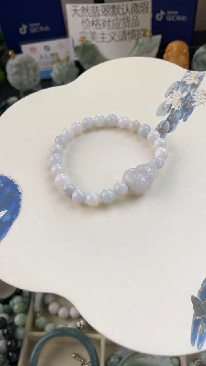 未镶嵌手链翡翠手工定制默认微瑕主播介绍为准