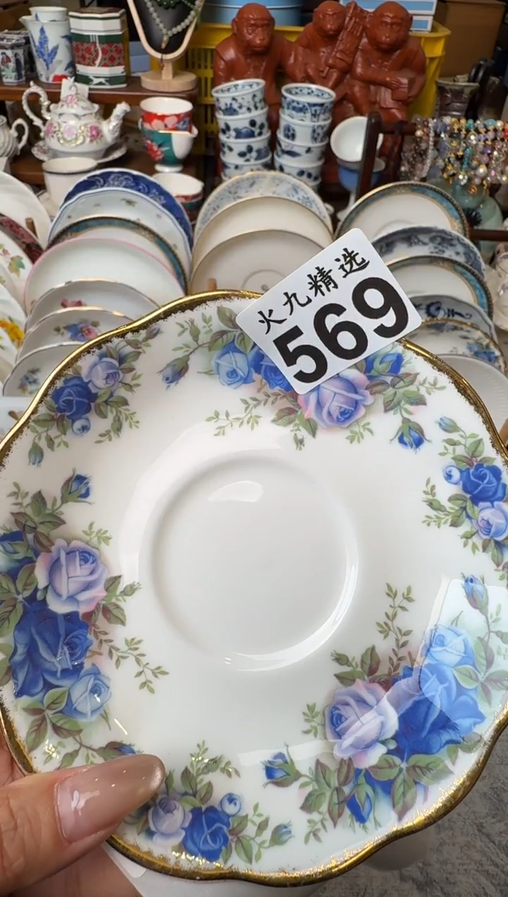 瓷片佛***莲佛前一朵莲