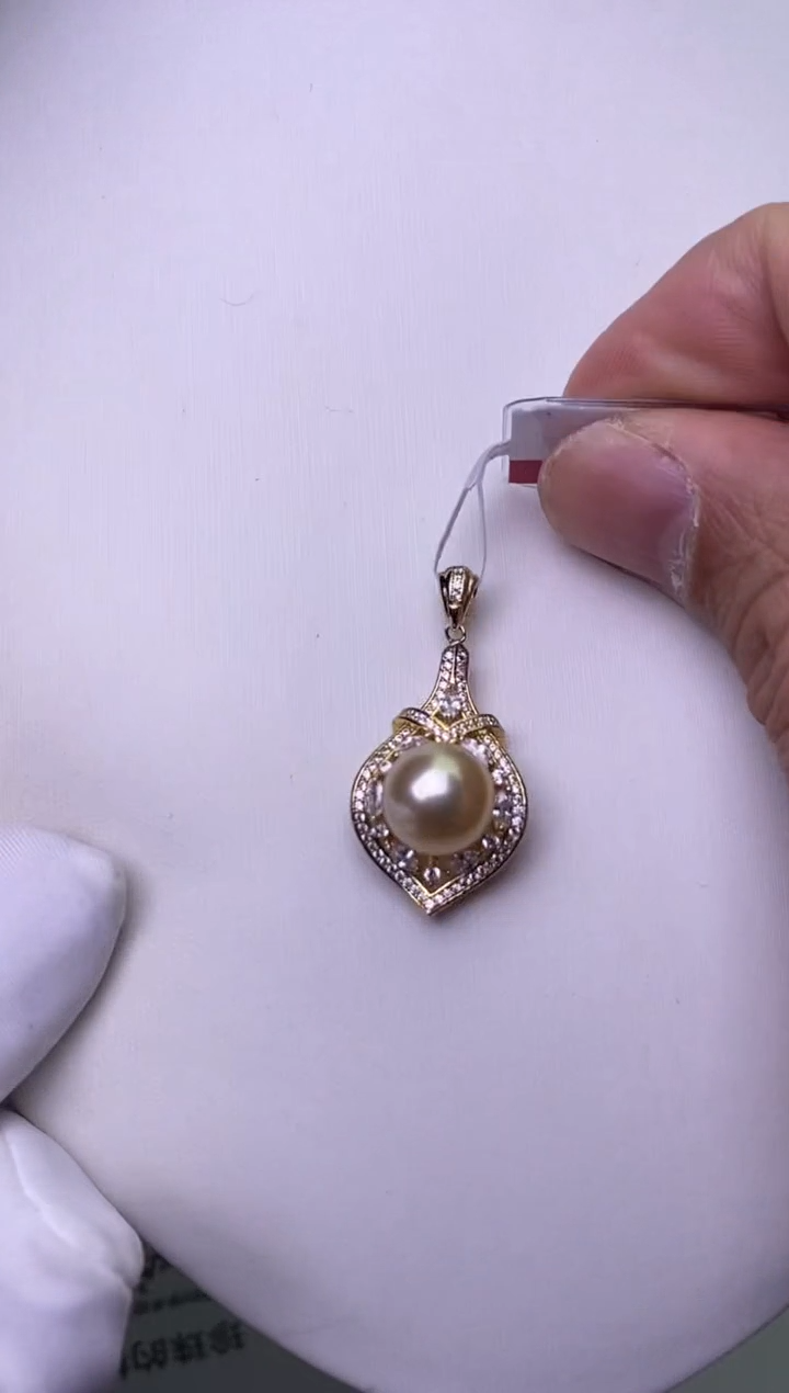 【闪购商品】海水珍珠颈饰银S925镶嵌10-11