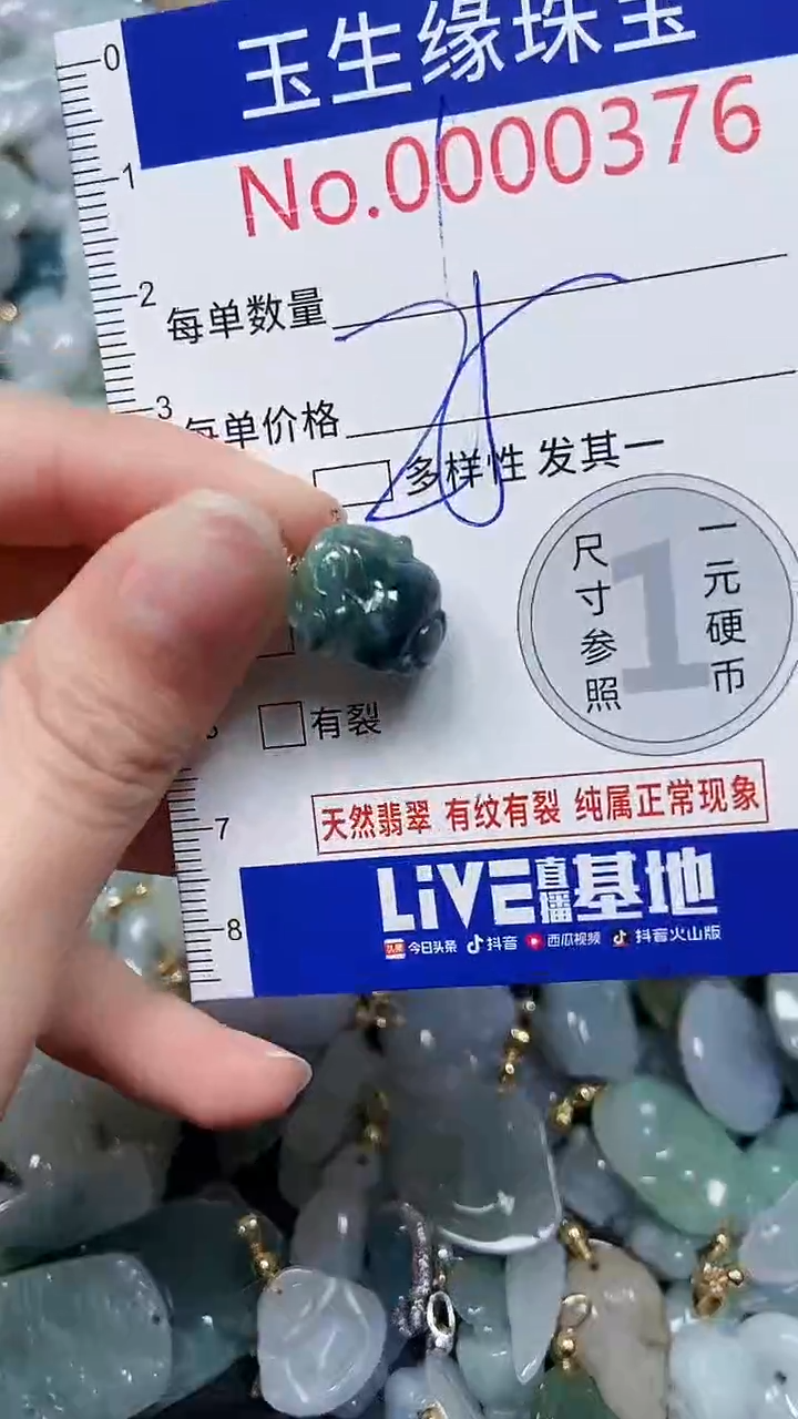 【闪购商品】翡翠颈饰未镶嵌闪购00000376