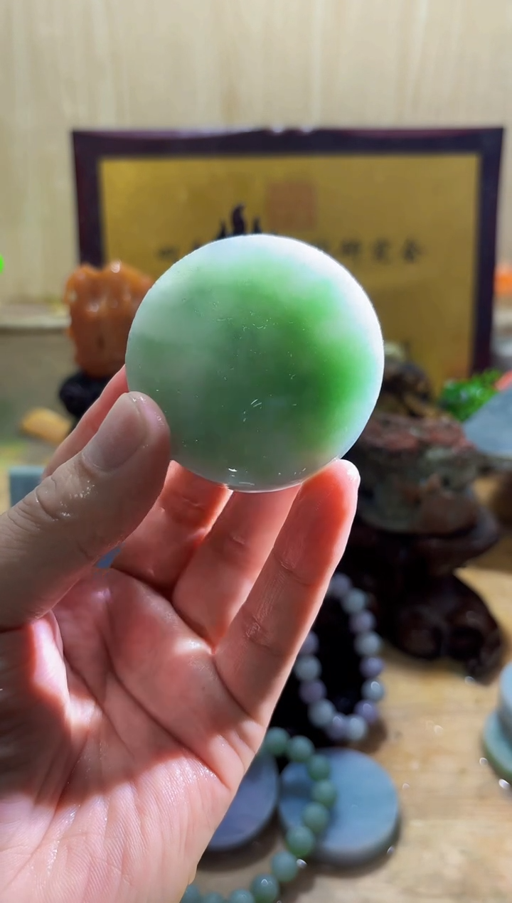 未镶嵌挂件翡翠A货常星5059