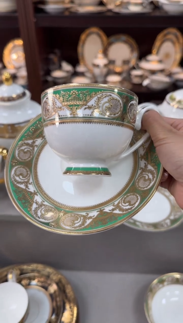 【闪购商品】瓷片咖啡杯碟福利款