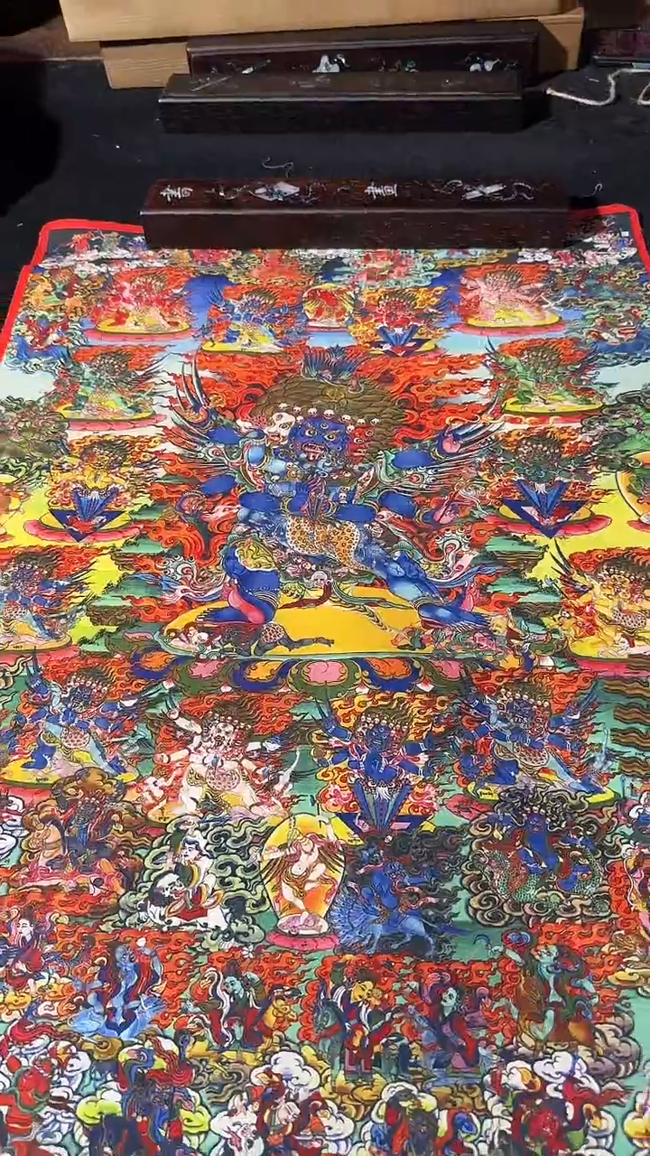 卷轴画藏式珍藏彩绘艺术馆156