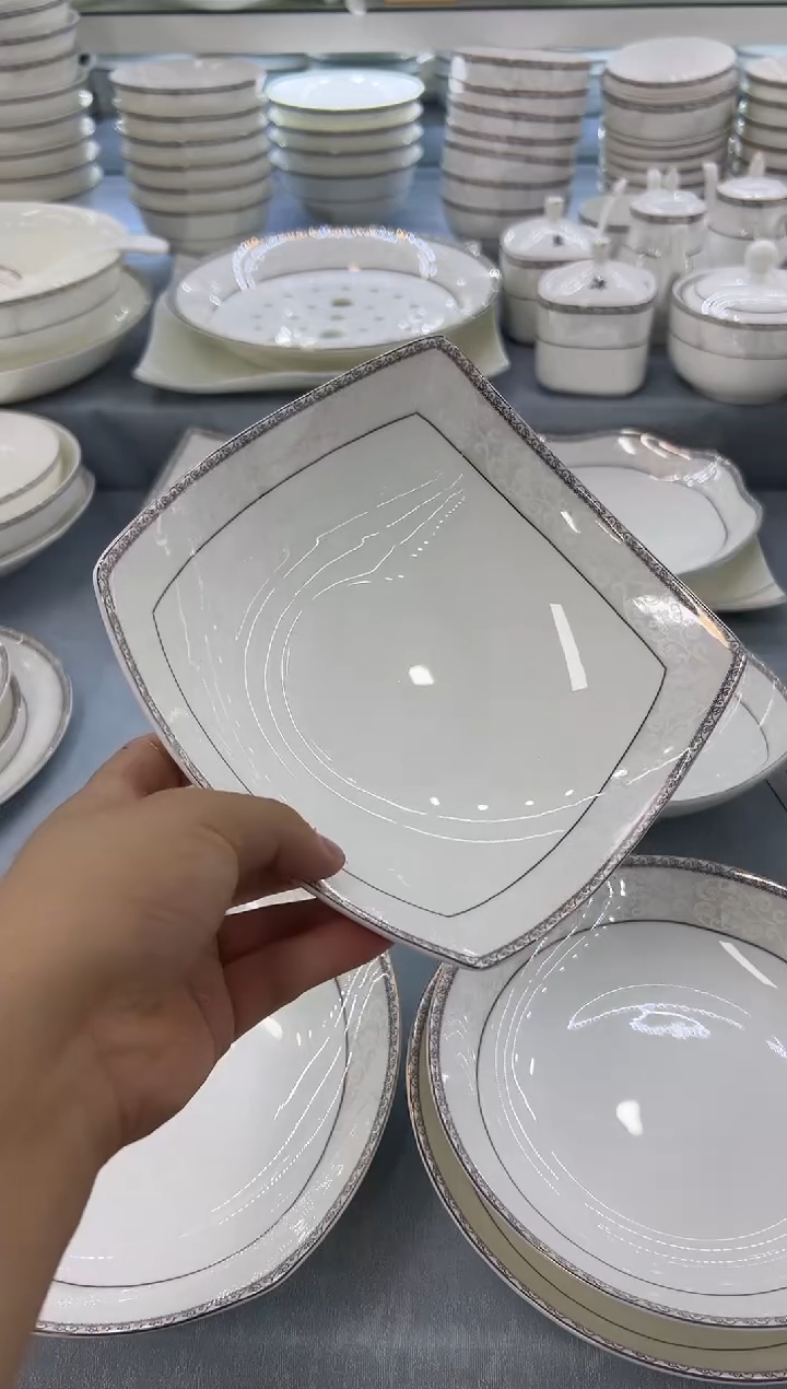 骨瓷玲珑7.5贵龙6个