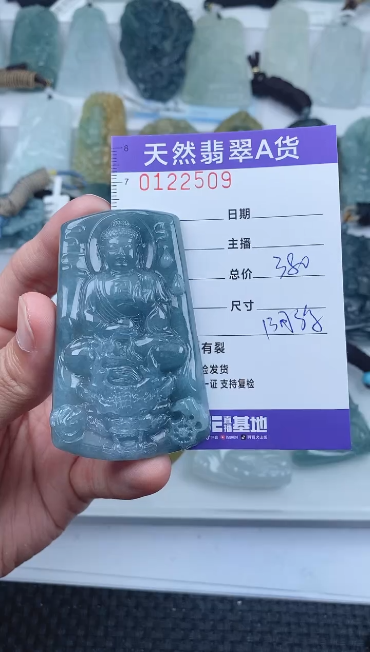 【闪购商品】翡翠颈饰未镶嵌        509