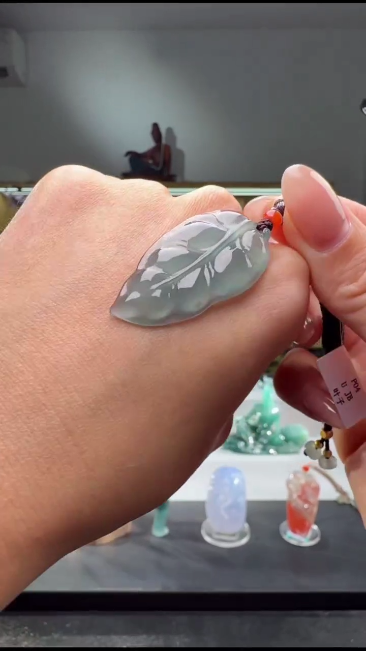 吊坠(不含链)未镶嵌翡翠叶子