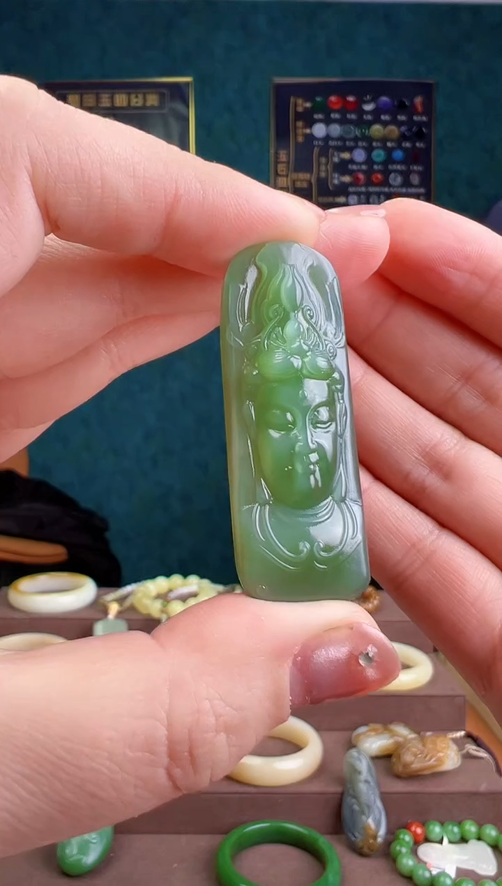 【闪购商品】和田玉颈饰未镶嵌ZZ 拍一发一 多样性发货