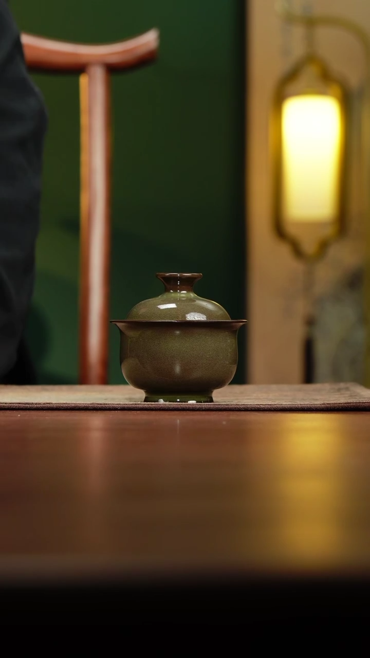 【闪购商品】【览古雅韵】周贝二才盖碗