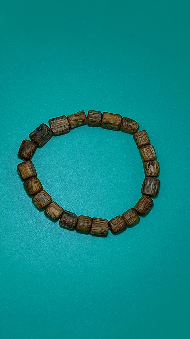 【闪购商品】沉香手串芽庄白棋楠桶珠9mm单圈3067