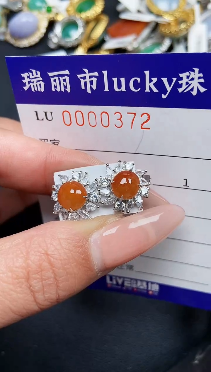 【闪购商品】翡翠颈饰银S925镶嵌0372