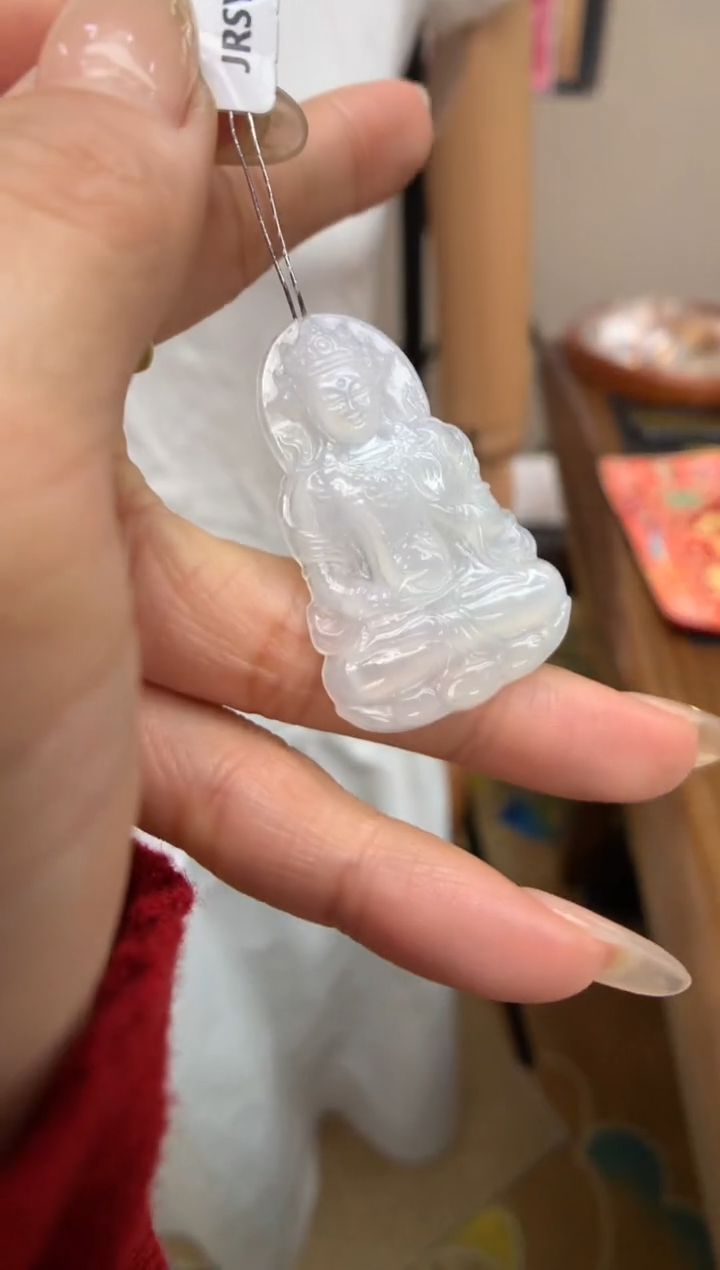 【闪购商品】翡翠颈饰未镶嵌度母