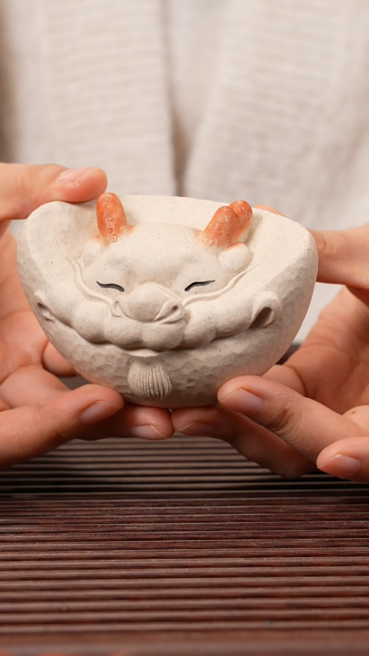 【闪购商品】紫砂茶宠元宝小龙