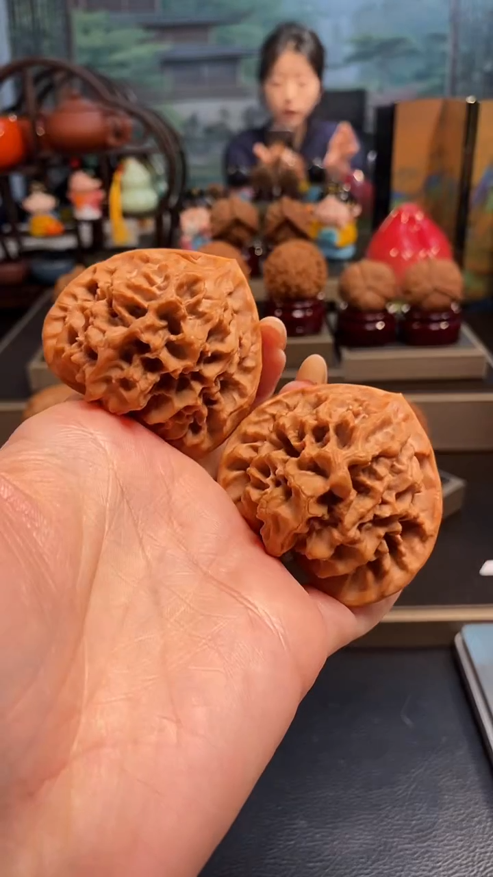 【闪购商品】文玩核桃把件H738帝王51