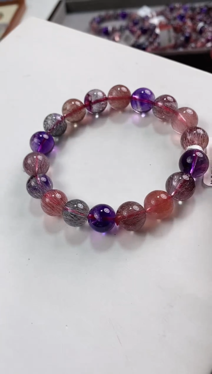 【闪购商品】水晶超七单圈11*未镶嵌多人多样性发其一