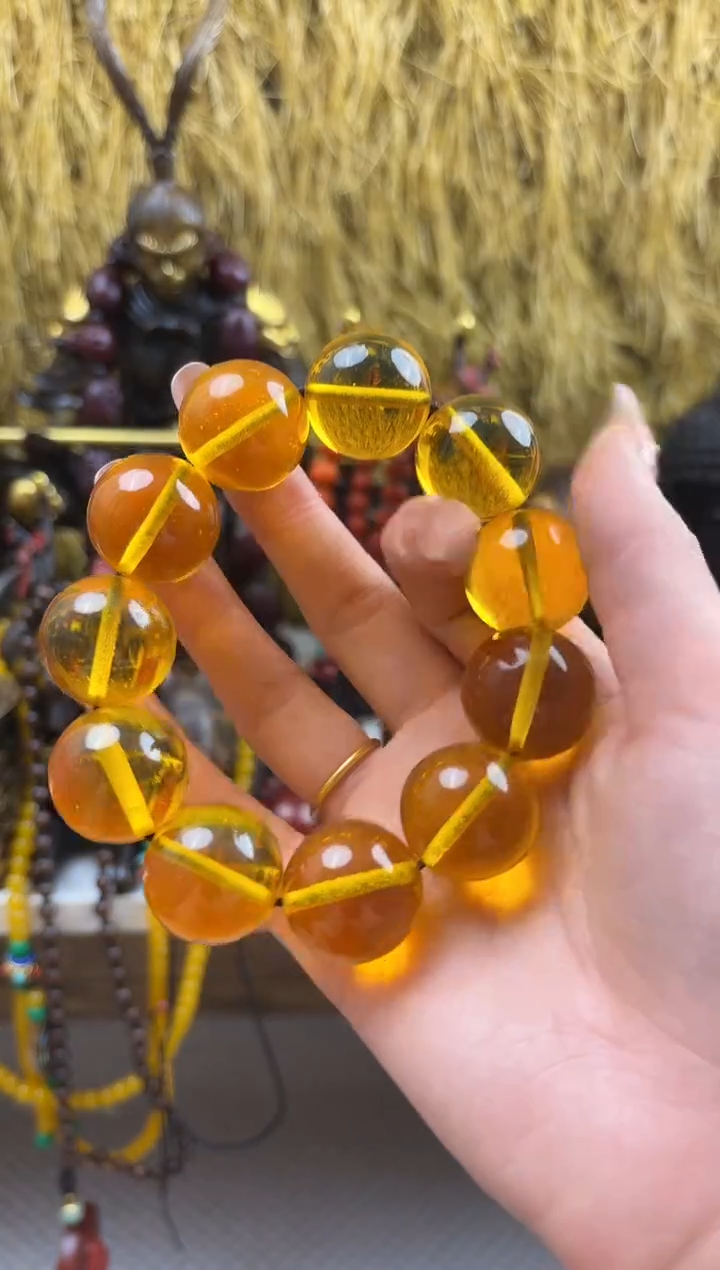 【闪购商品】琥珀颈饰未镶嵌晨晨专属链接1070