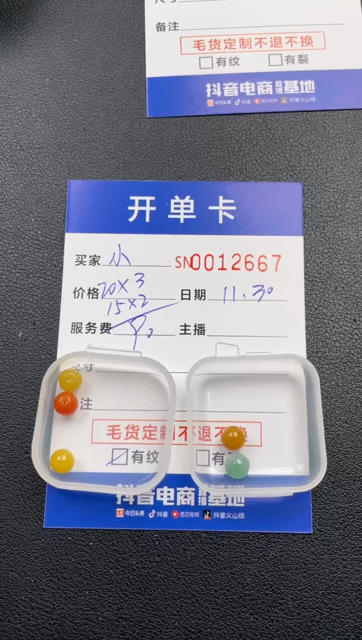 颈饰未镶嵌翡翠00012667