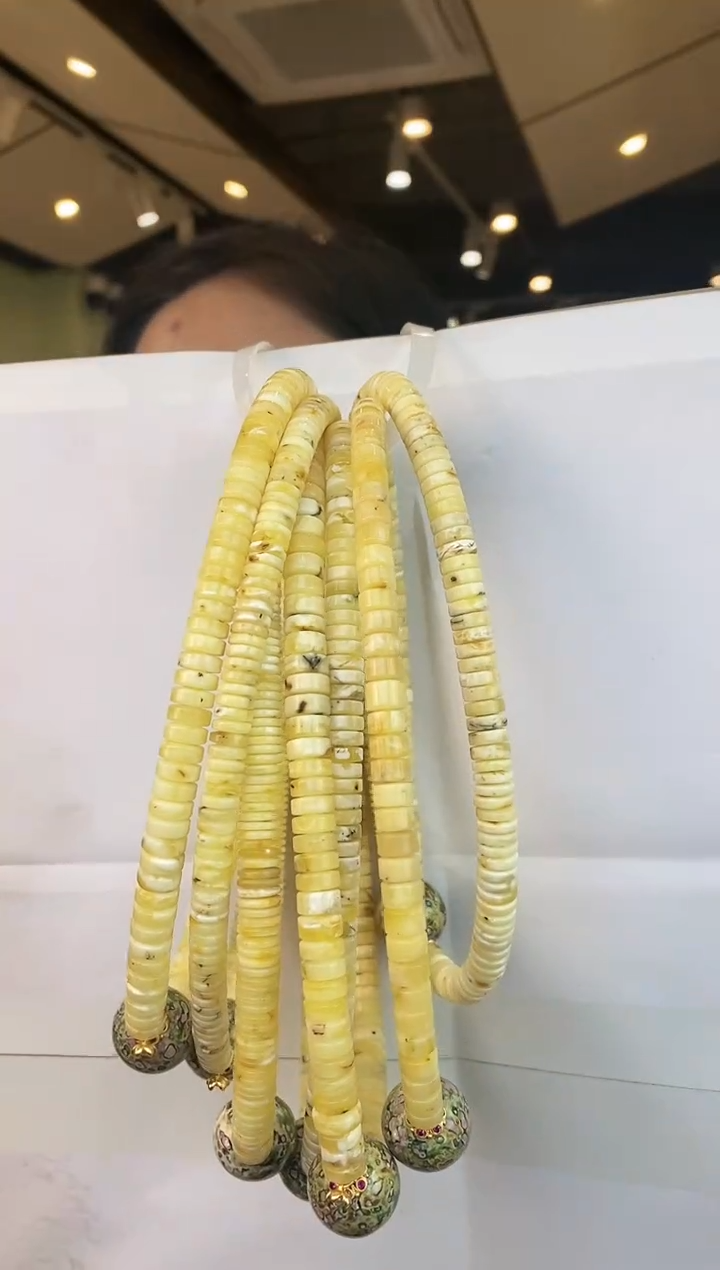 【闪购商品】琥珀颈饰未镶嵌多样性发一