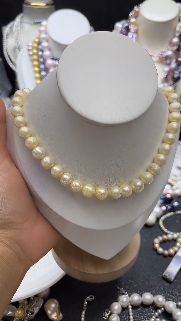 颈饰未镶嵌淡水珍珠多人