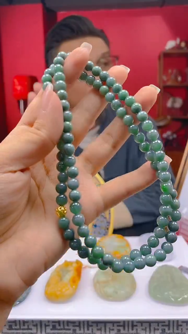 未镶嵌定制翡翠KK翡翠毛货吊坠-31