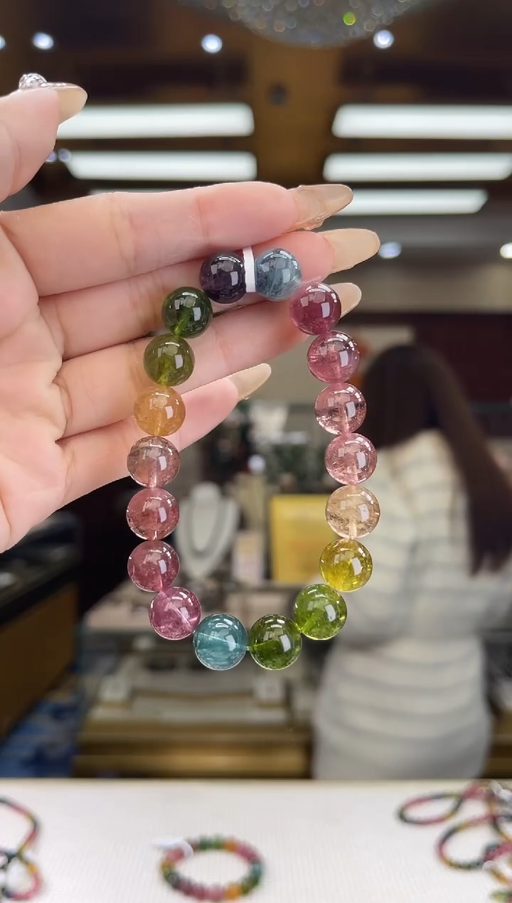 【闪购商品】碧玺/未镶嵌11mm+碧玺单圈40多样性发货