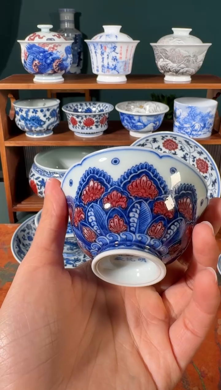 【闪购商品】杯永明尚玩曼陀罗葵口杯