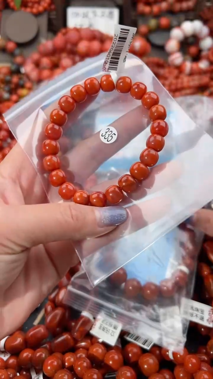【闪购商品】南红玛瑙手串未镶嵌9+