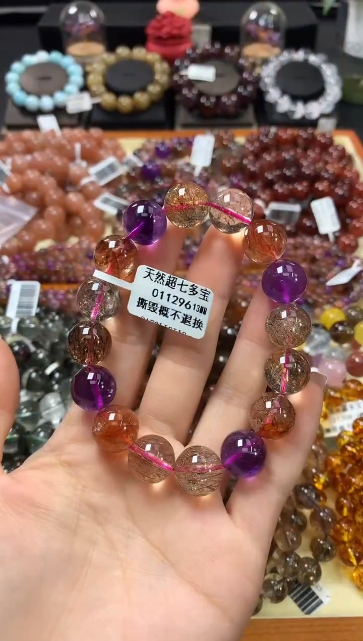 未镶嵌手串水晶13*