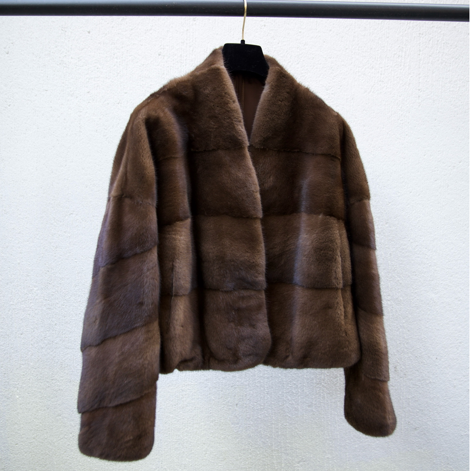 NordicBrown Danish Natural MinkCoat北棕丹麦进口本色水貂廓形