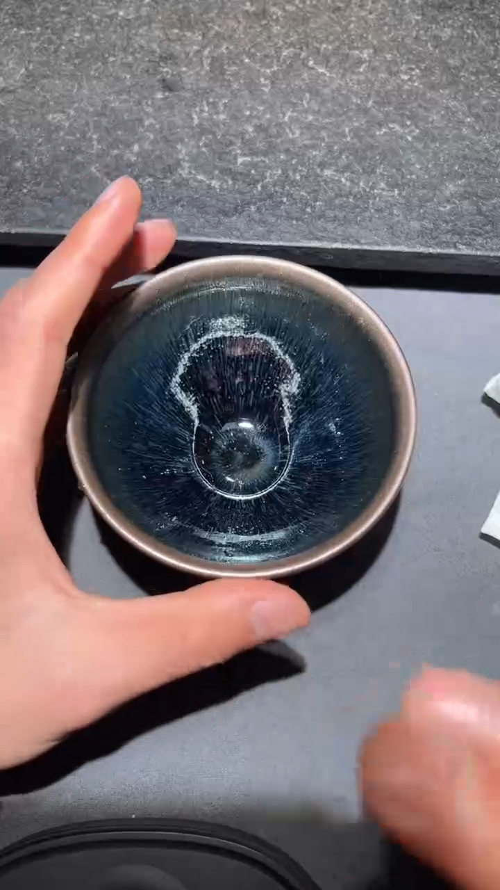 【闪购商品】茶盏名家建盏胡金花（带证书礼盒）3