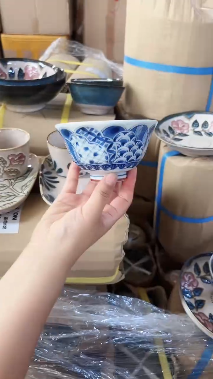 陶瓷蓝凛堂12.5cm碗一个