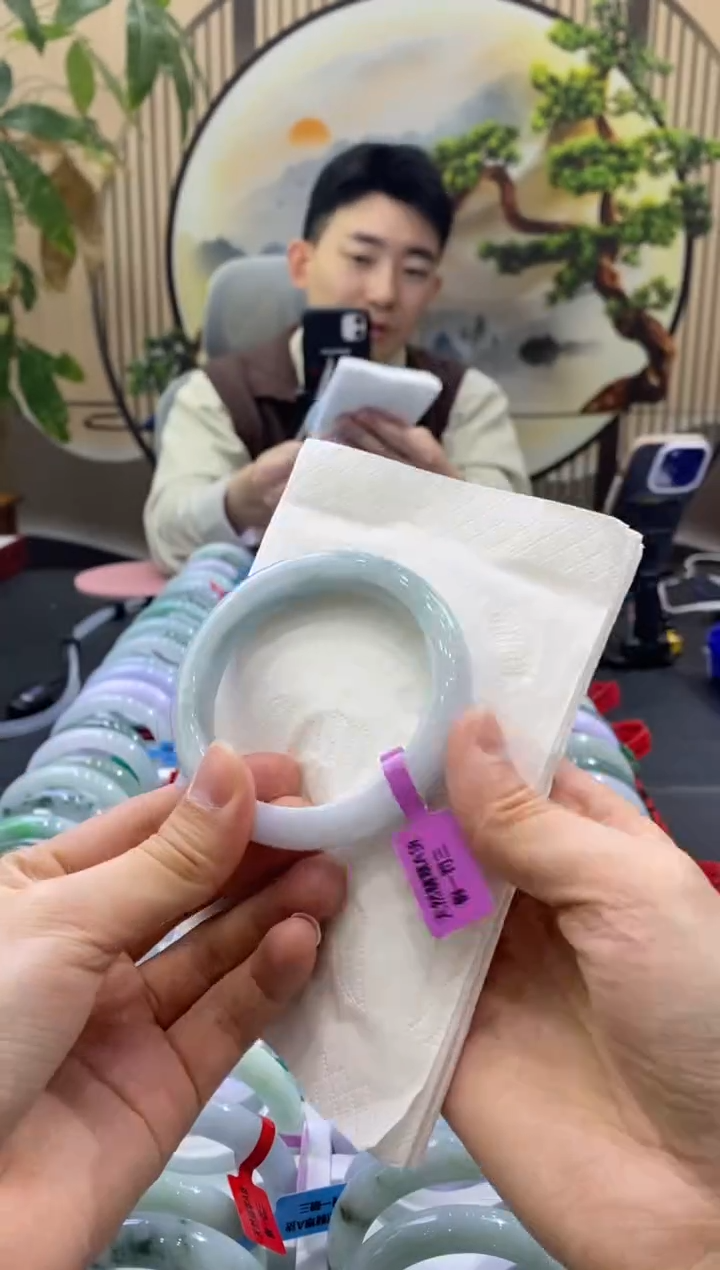 未镶嵌手镯翡翠2244