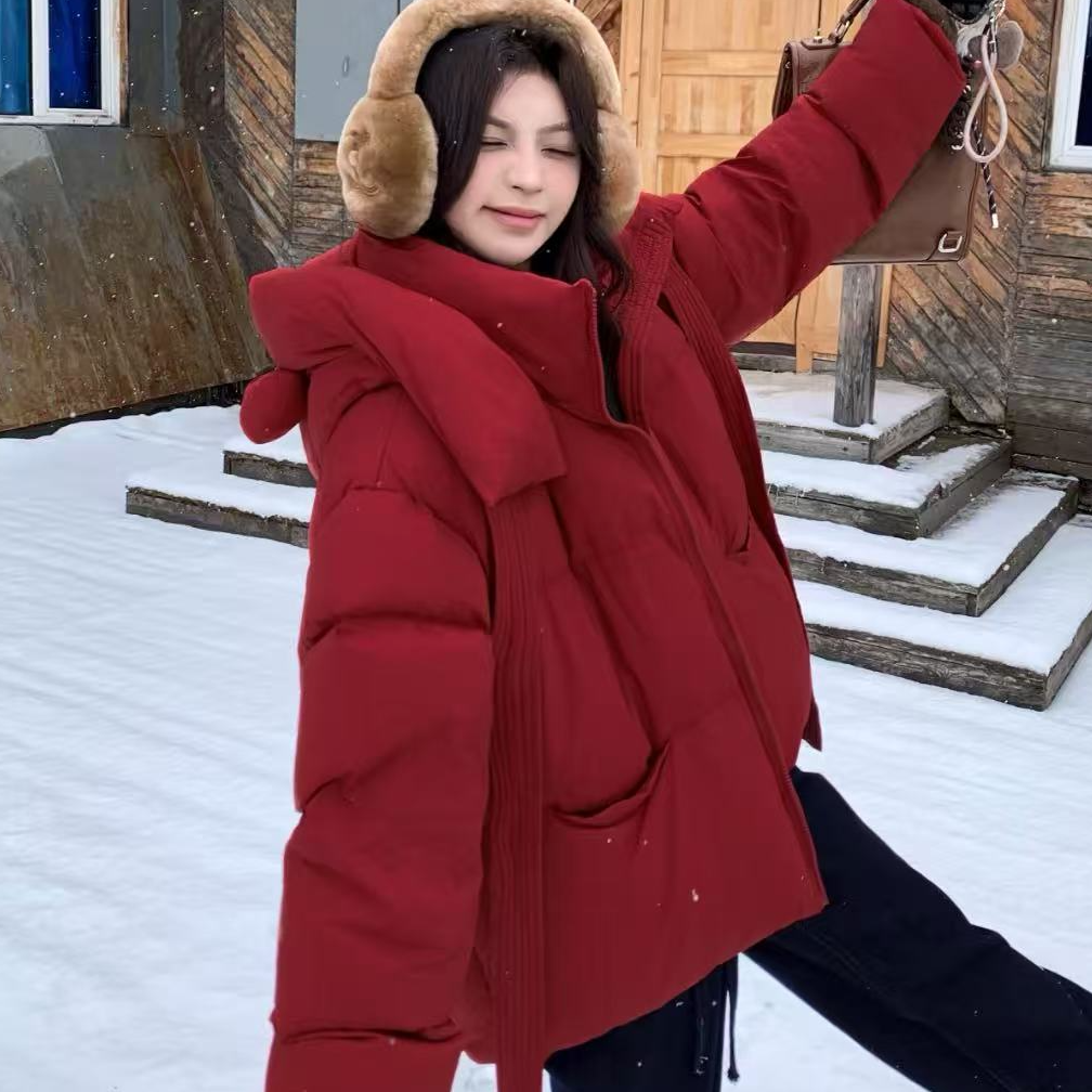 【福利】-Z3羽绒服冬季韩版大被子保暖加厚