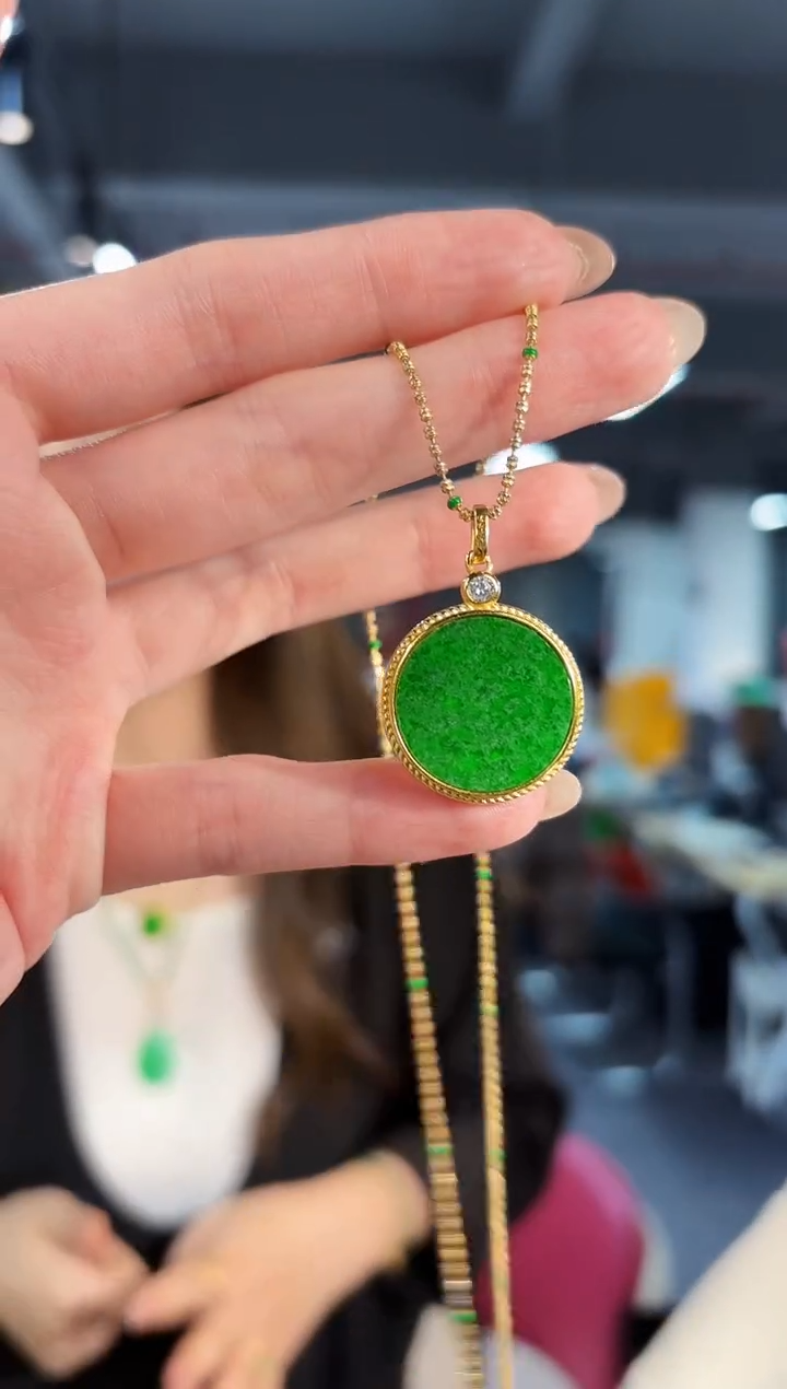 【闪购商品】翡翠吊坠(不含链)未镶嵌缅料A货/支持复检/一件