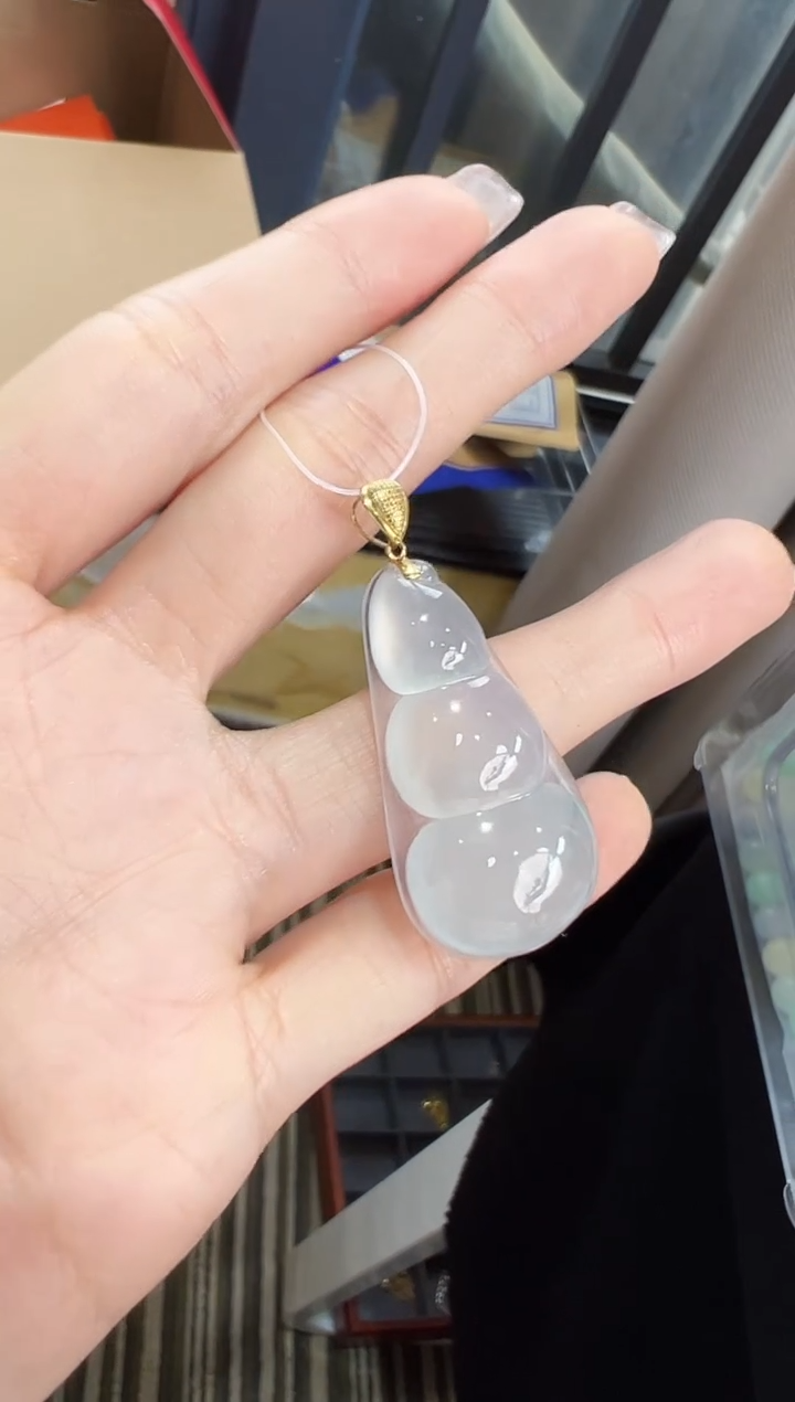 【闪购商品】翡翠颈饰18K金镶嵌DFZ0202-222