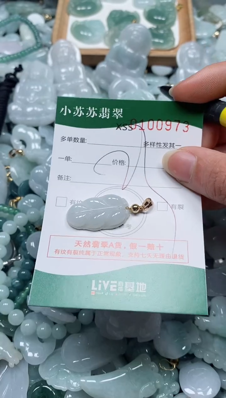 【闪购商品】翡翠颈饰未镶嵌闪购商品0100973