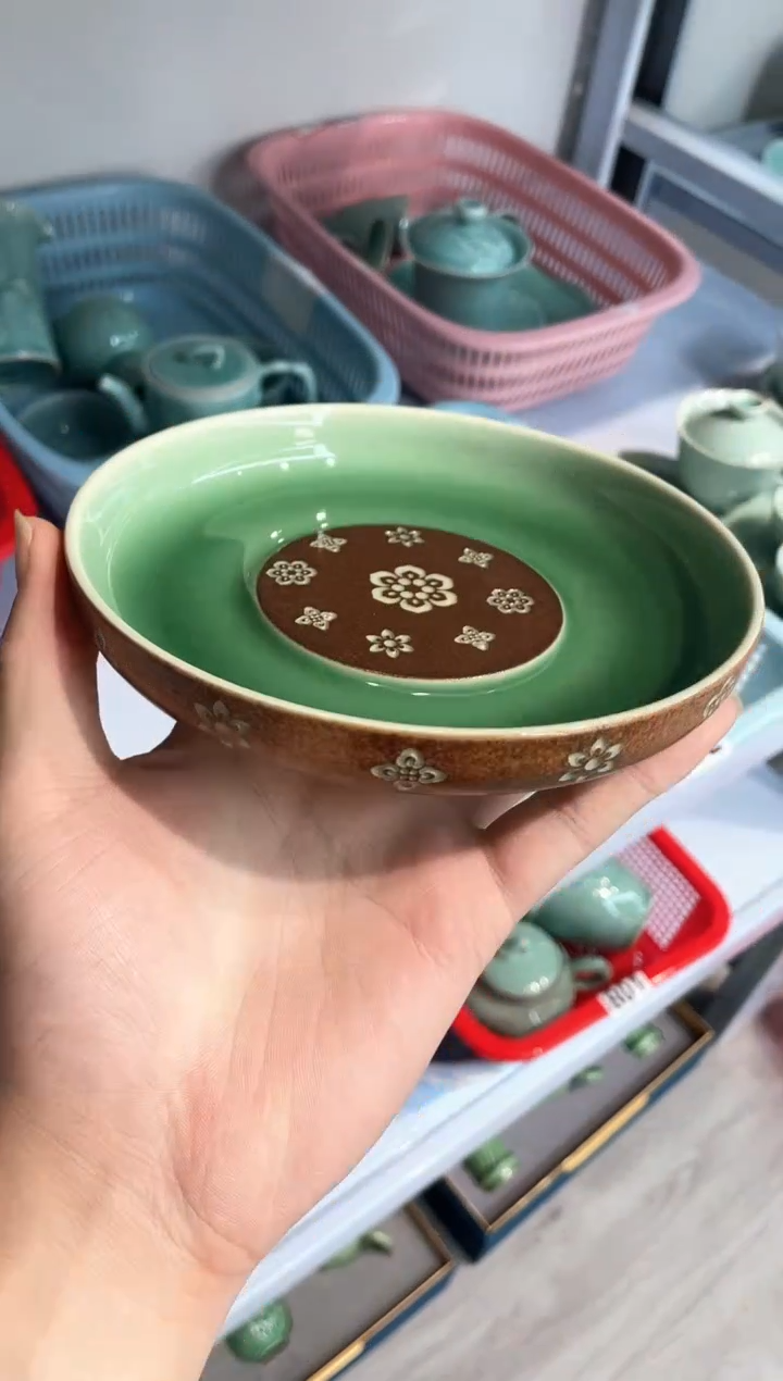 特价福利 微瑕 慧仙青瓷