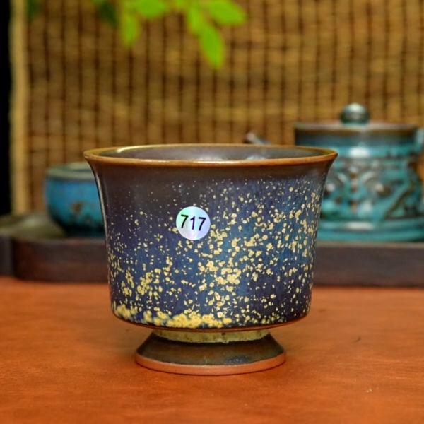 原矿原产地钧瓷喝茶炭烧叶桂釉茶具茶杯茶壶送礼礼盒装主人杯手工