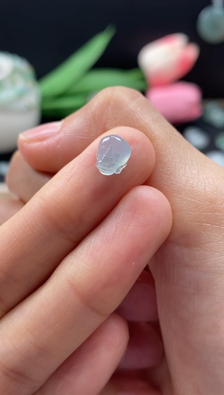 【闪购商品】翡翠颈饰未镶嵌翡翠冰晴金蟾