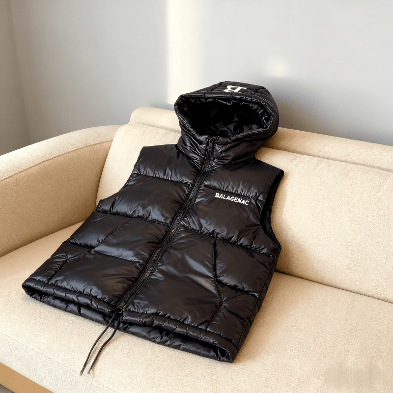 儿童棉马甲男童加厚连帽外穿马甲女童棉服宝宝中童装反季