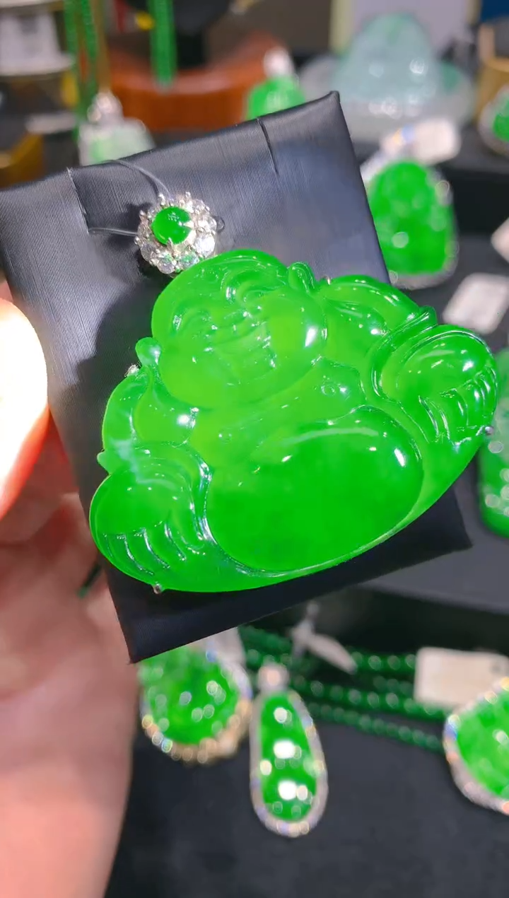 【闪购商品】翡翠颈饰银S925镶嵌62一季