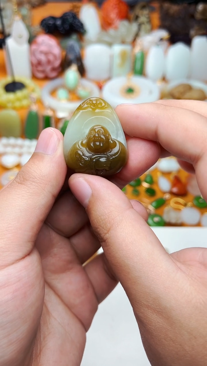 【闪购商品】和田玉颈饰未镶嵌佛公01